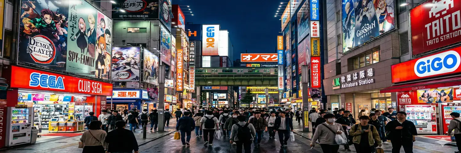 Akihabara Anime & Gaming Experience
